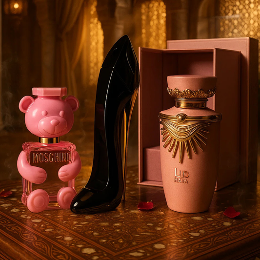 MOCHINO TOY 2, HAYA LATAFFA Y GOOD GIRL FB